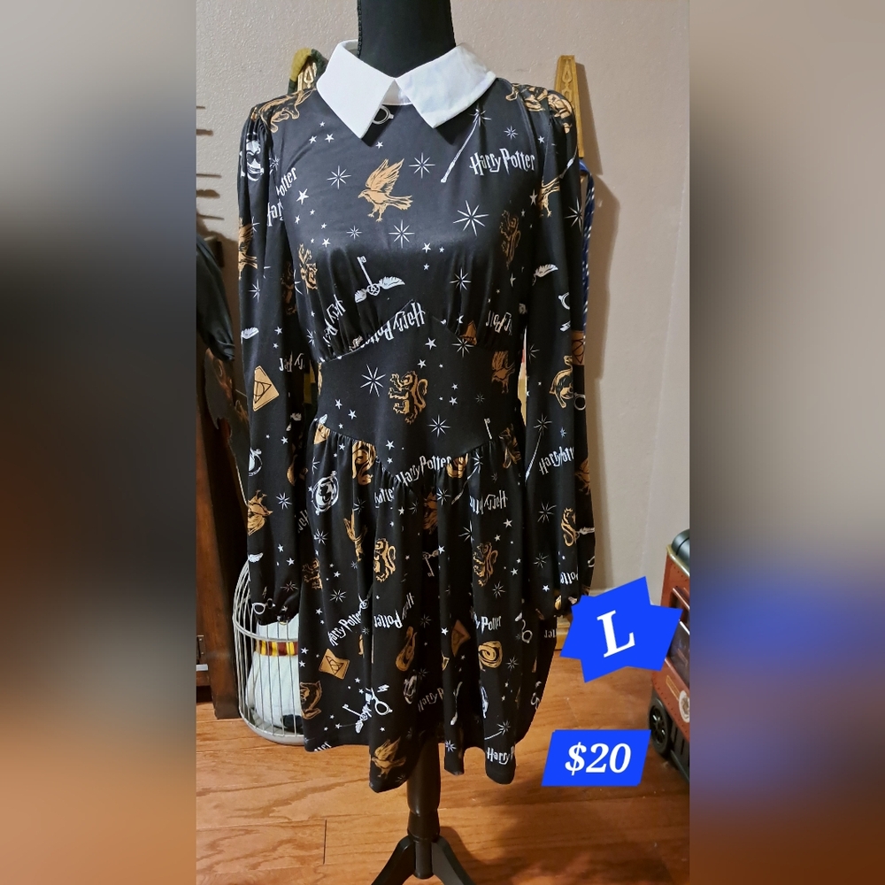 Black and Gold Harry Potter Dress